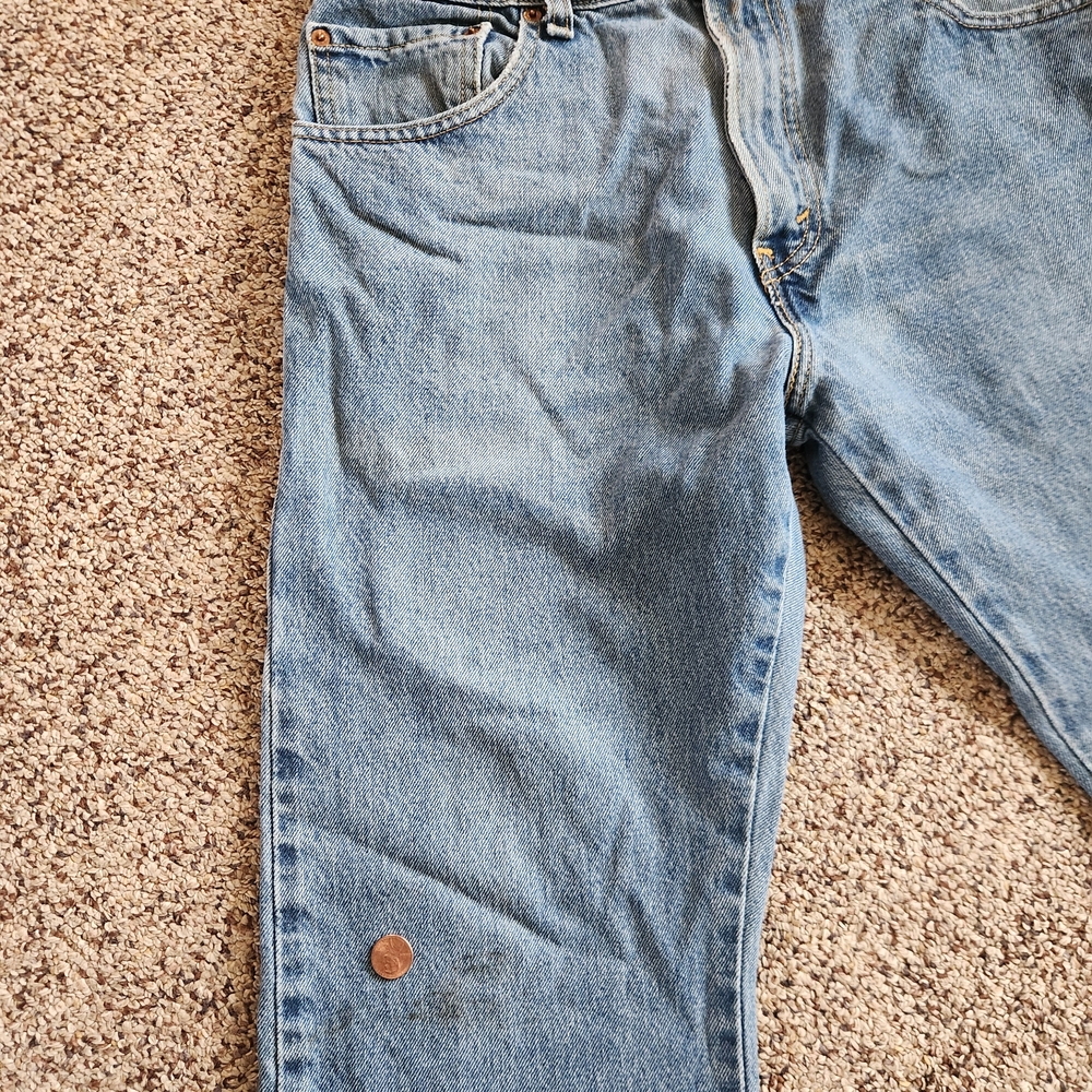 Levi's 517 Bootcut Men's Blue Jeans Size 33x30 - Picture 13 of 14